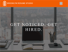 Tablet Screenshot of bklynresumestudio.com